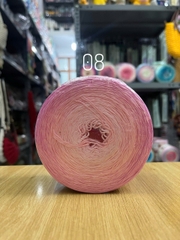 Sợi hè Coconut Silk siêu mát màu cầu vồng cuộn 300g