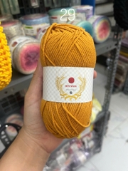Len Best Wool cuộn 50g cỡ sợi 1,5mm ( XẢ LỖ CẮT DÒNG)
