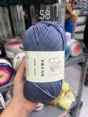 Len Yaoh Wool ( Shuxi Wool) sợi to 3mm cuộn 100g