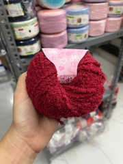Len bông xù Baby cuộn 50g ( SALE CẮT MÃ)