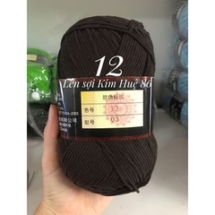 Len milk cotton loại 1 cuộn 125g