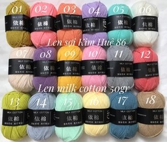 Len milk cotton 50g