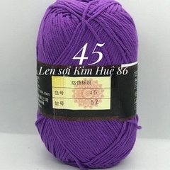 Len milk cotton loại 1 cuộn 125g
