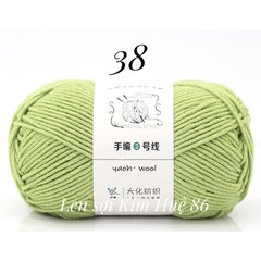 Len Yaoh Wool ( Shuxi Wool) sợi to 3mm cuộn 100g