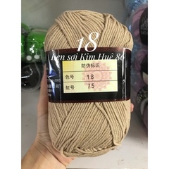Len milk cotton loại 1 cuộn 125g