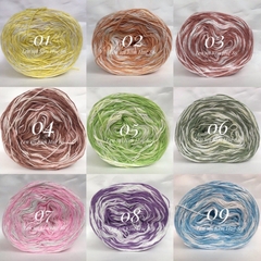 Sợi Cotton Việt Nam 1mm màu loang