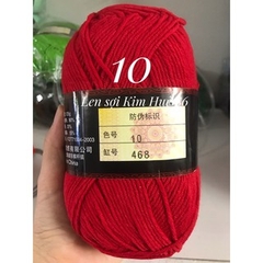 Len milk cotton loại 1 cuộn 125g