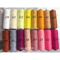 Sợi dệt trơn ( bảng 1)