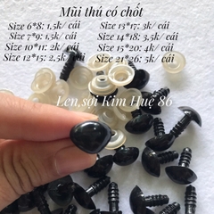 Mũi thú có kèm chốt an toàn