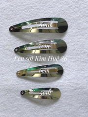 Phôi kẹp tóc hình giọt nước (gói 5 cái)