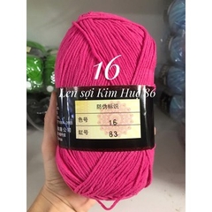 Len milk cotton loại 1 cuộn 125g