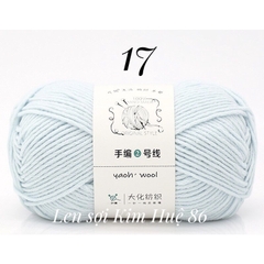 Len Yaoh Wool ( Shuxi Wool) sợi to 3mm cuộn 100g