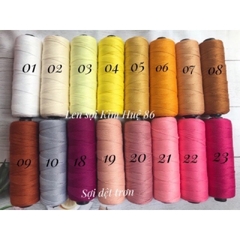 Sợi dệt trơn ( bảng 4)