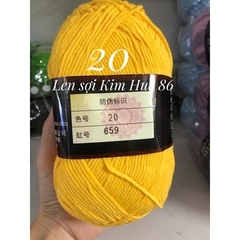 Len milk cotton loại 1 cuộn 125g