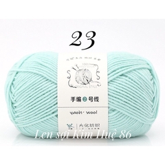 Len Yaoh Wool ( Shuxi Wool) sợi to 3mm cuộn 100g