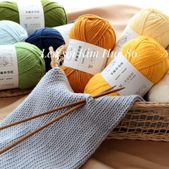 Len Yaoh Wool ( Shuxi Wool) sợi to 3mm cuộn 100g
