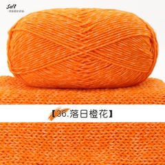 Len Cotton Đốm trắng cuộn 100g