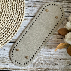 Đế da PU có đục lỗ sẵn kích thước 30*10cm