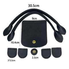 Bộ phụ kiện túi móc giả da làm túi handmade