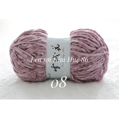 Len nhung 3mm siêu mềm mịn cuộn 100g