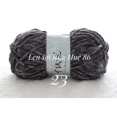 Len nhung 3mm siêu mềm mịn cuộn 100g