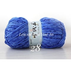 Len nhung 3mm siêu mềm mịn cuộn 100g