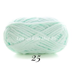 Len Nhung Mèo mềm mịn cuộn 50gr