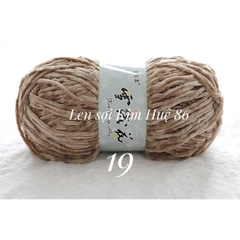 Len nhung 3mm siêu mềm mịn cuộn 100g