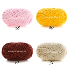 Len Nhung Mèo mềm mịn cuộn 50gr