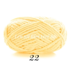 Len Nhung Mèo mềm mịn cuộn 50gr