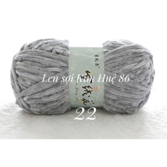 Len nhung 3mm siêu mềm mịn cuộn 100g