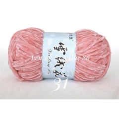 Len nhung 3mm siêu mềm mịn cuộn 100g