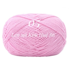 Len milk cotton Mianbao cuộn 40gr ( bảng 1)