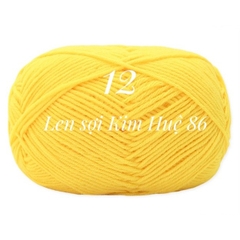 Len milk cotton Mianbao cuộn 40gr ( bảng 1)