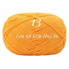 Len milk cotton Mianbao cuộn 40gr ( bảng 1)