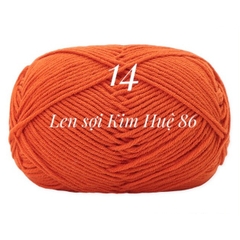 Len milk cotton Mianbao cuộn 40gr ( bảng 1)