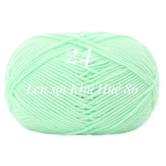 Len milk cotton Mianbao cuộn 40gr ( bảng 1)