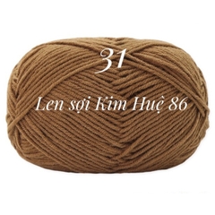 Len milk cotton Mianbao cuộn 40gr ( bảng 1)