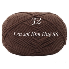 Len milk cotton Mianbao cuộn 40gr ( bảng 1)