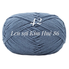 Len milk cotton Mianbao cuộn 40gr ( bảng 1)