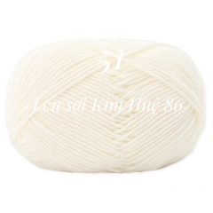 Len milk cotton Mianbao cuộn 40gr ( bảng 2 )
