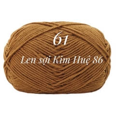 Len milk cotton Mianbao cuộn 40gr ( bảng 2 )