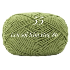 Len milk cotton Mianbao cuộn 40gr ( bảng 2 )