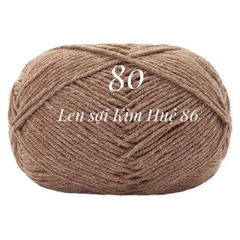 Len milk cotton Mianbao cuộn 40gr ( bảng 2 )