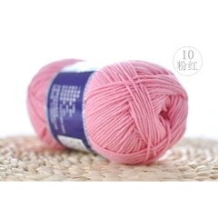 Len milk cotton mác xanh cuộn 100g ( từ màu 01 đến màu 50)