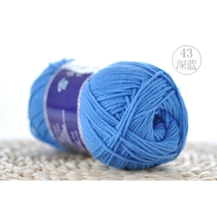 Len milk cotton mác xanh cuộn 100g ( từ màu 01 đến màu 50)