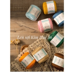 Sợi Susan's Family 3 - sợi lace cotton móc váy, áo mùa hè
