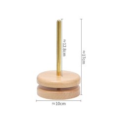 Giá đỡ len, trục xoay len bằng gỗ sồi