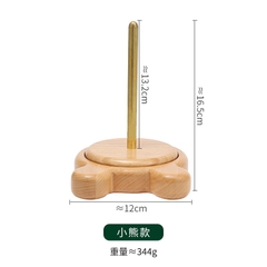 Giá đỡ len, trục xoay len bằng gỗ sồi