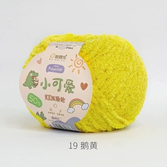 Len bông xù Xiaoke sợi 3mm cuộn 50g